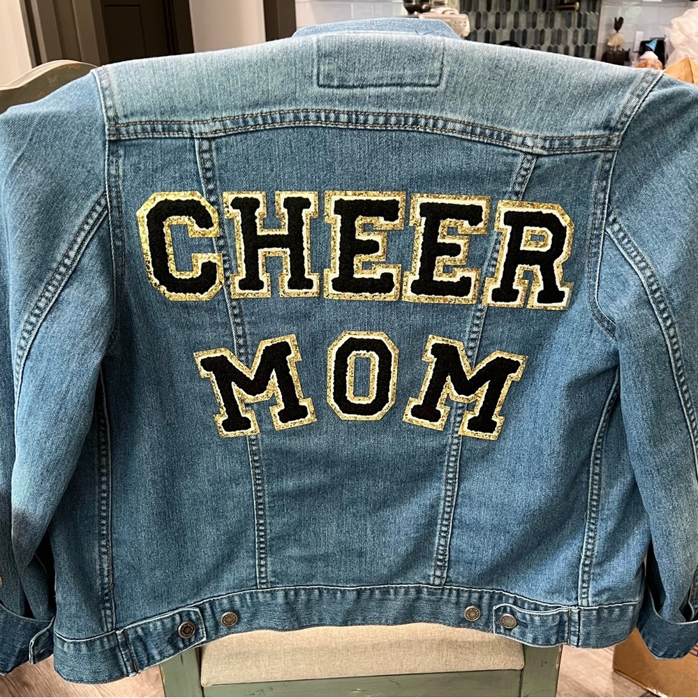 The Limited Blue Cheer Mom Jean Jacket